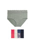 5pk Cotton Rich Printed Full Briefs